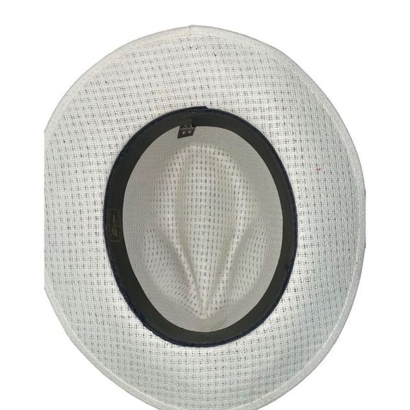 Vintage Mexican Fedora Hat with Removable Sash - Picture 3 of 9